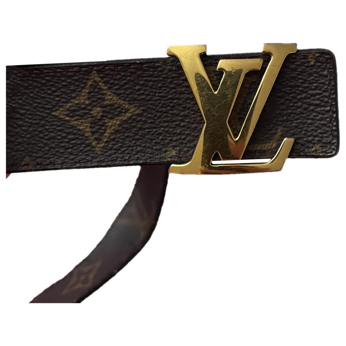 Louis Vuitton Gürtel aus Leder - Schwarz - Größe 85 - 24563006