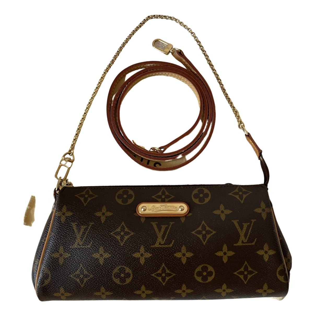 Eva cloth crossbody bag Louis Vuitton Brown in Cloth - 36393777
