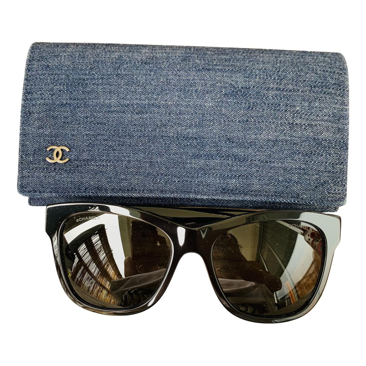 Oversized sunglasses Louis Vuitton Black in Plastic - 32592221