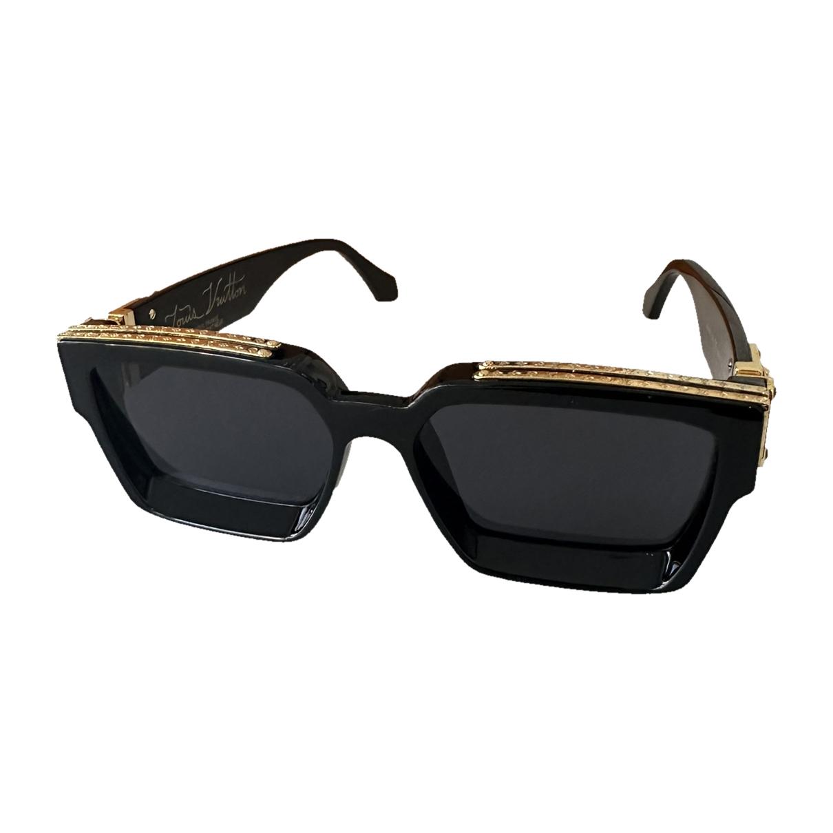 Millionaire sunglasses Louis Vuitton Black in Plastic - 34827640