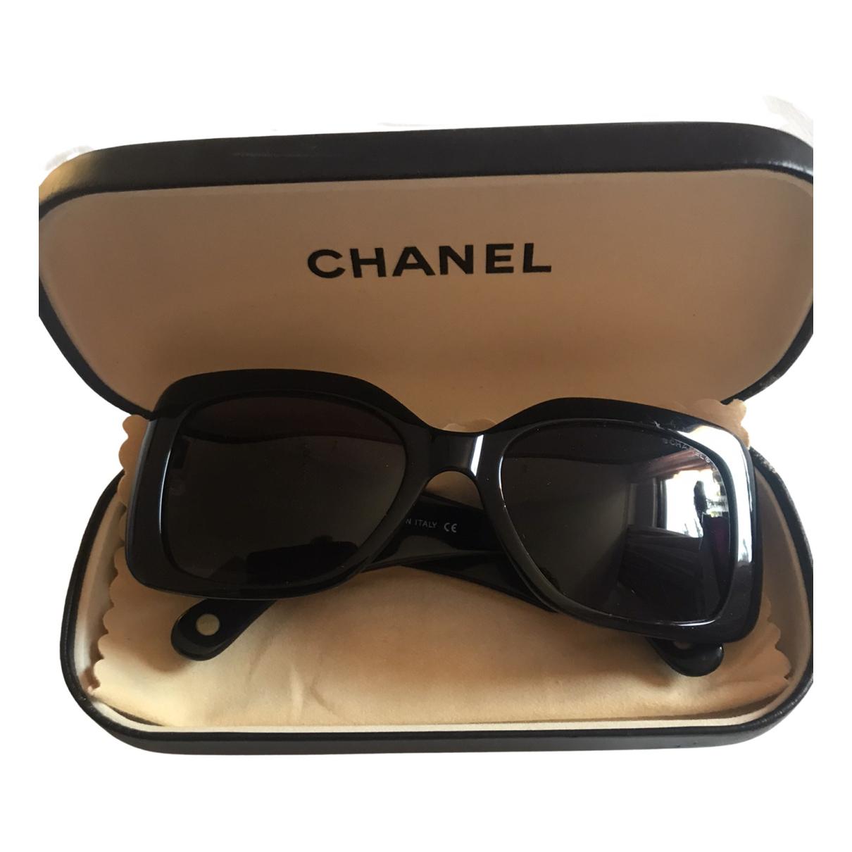Sunglasses Chanel Blue in Plastic - 36551551