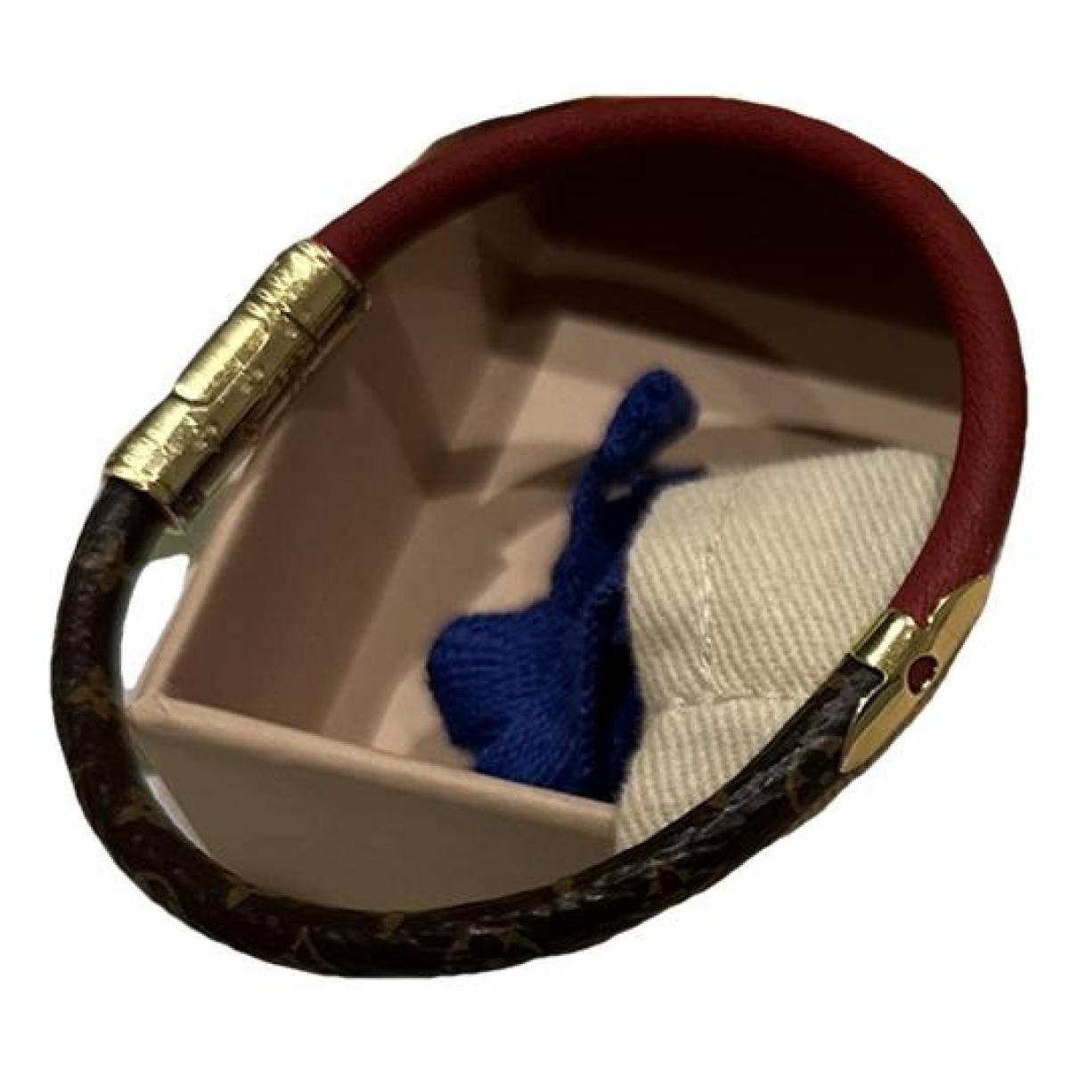 Daily confidential patent leather bracelet Louis Vuitton Multicolour in  Cloth - 32125038