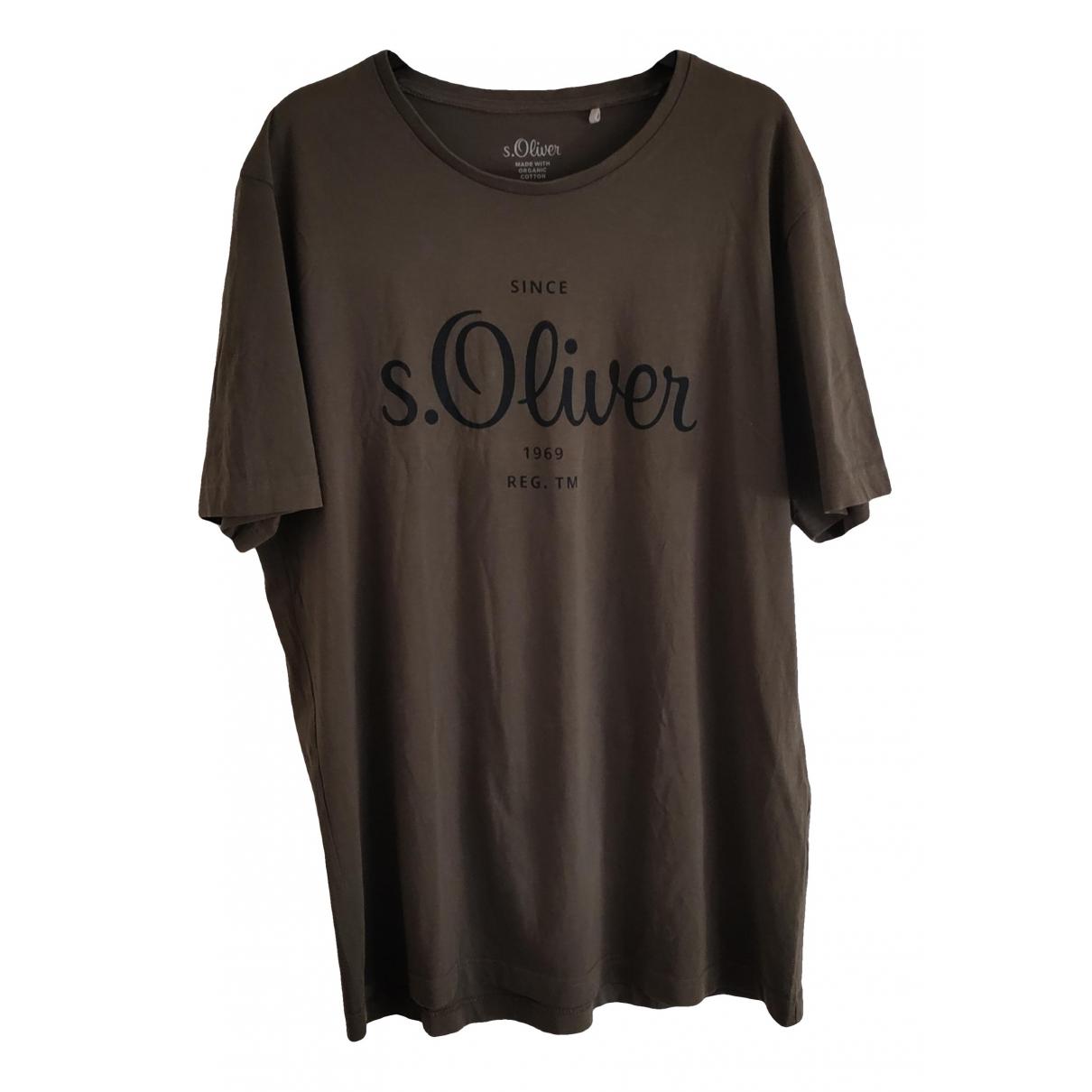 size - XL 36602811 Oliver T-shirt Green S International in Cotton
