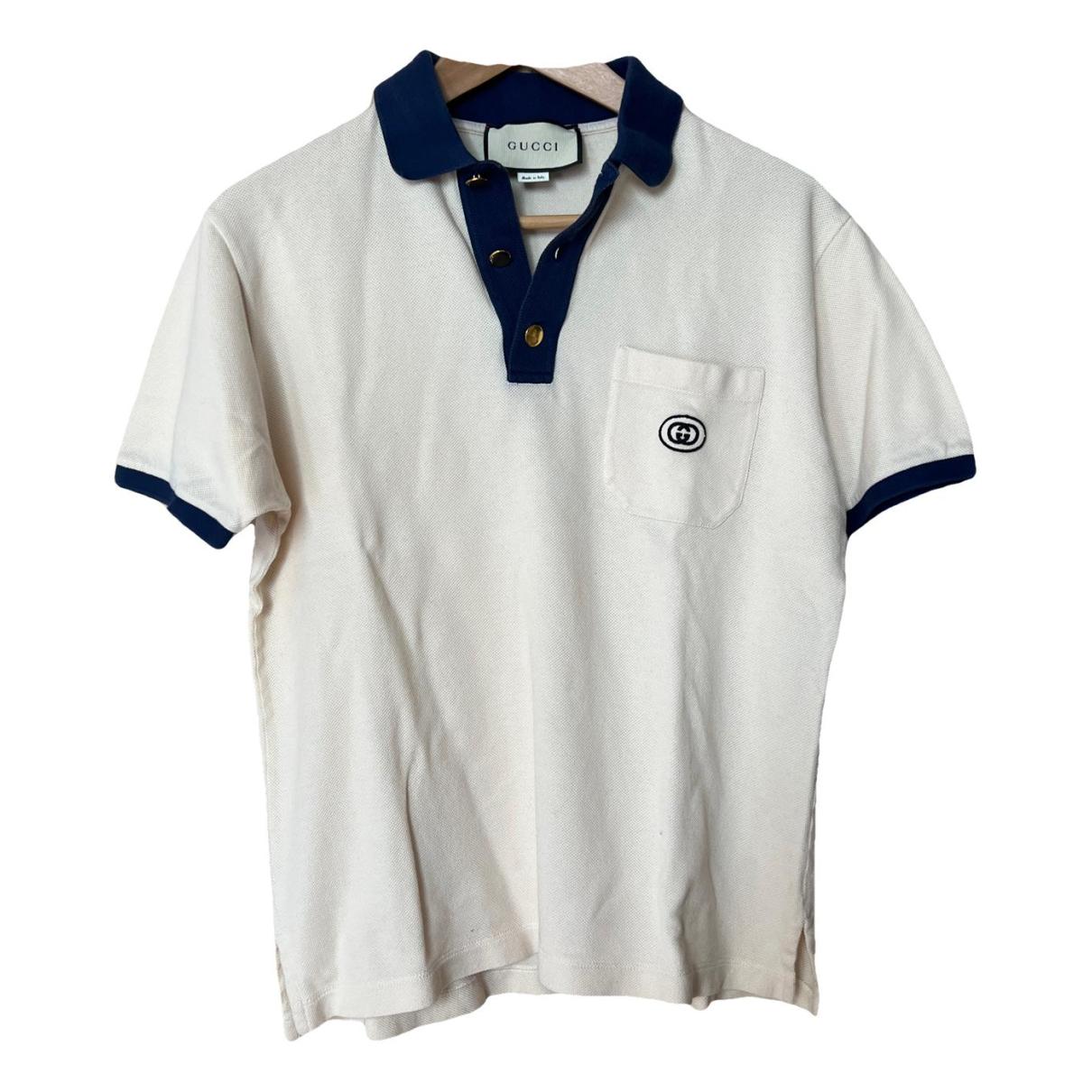 Louis Vuitton 1ABIW2 Classic Cotton Polo Shirt , Beige, Xs