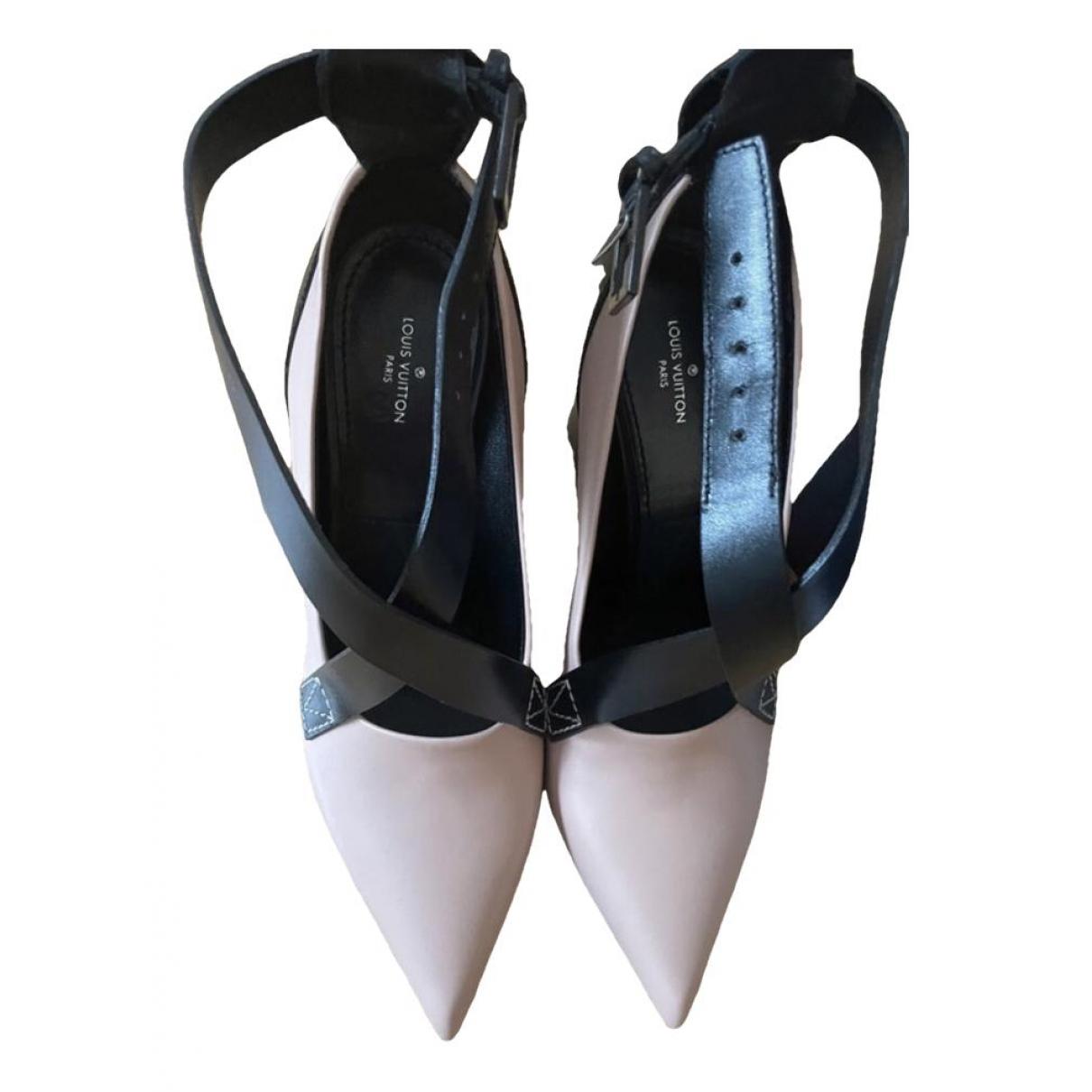 Louis Vuitton Women's Pumps Shoes In White Leather (eu 37) - (us 7) Auction