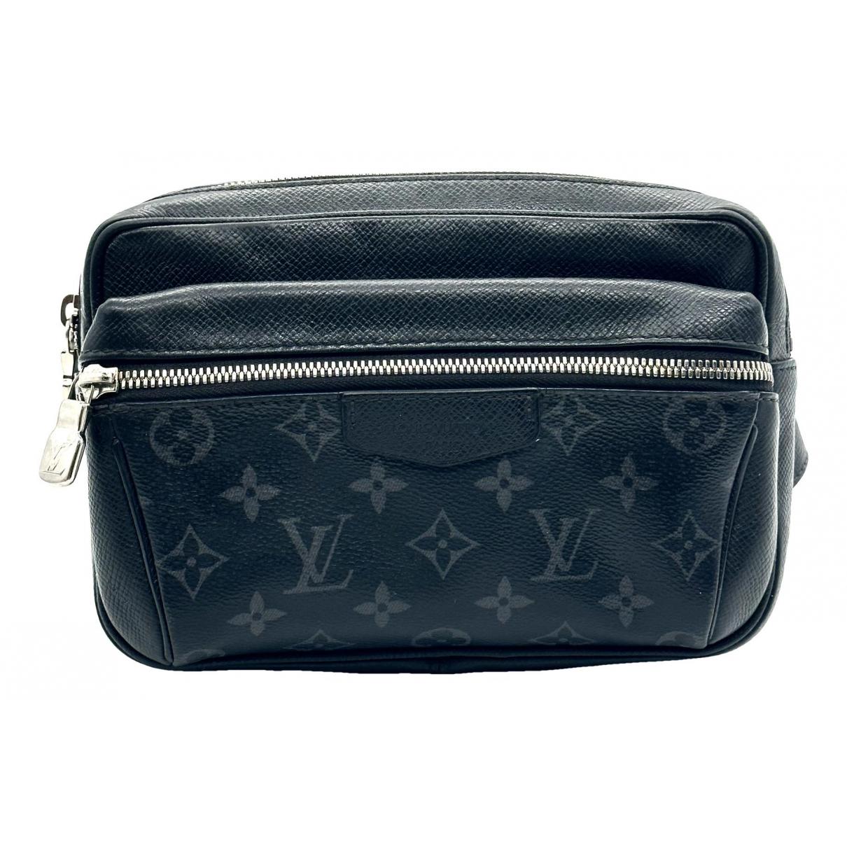 Trio messenger leather bag Louis Vuitton Black in Leather - 35597894