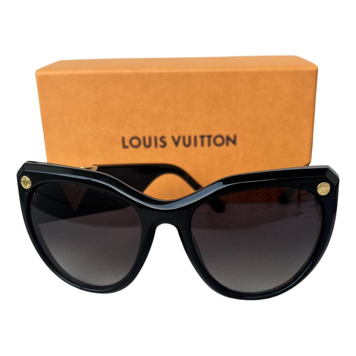Sunglasses Louis Vuitton Black in Wood - 10905489