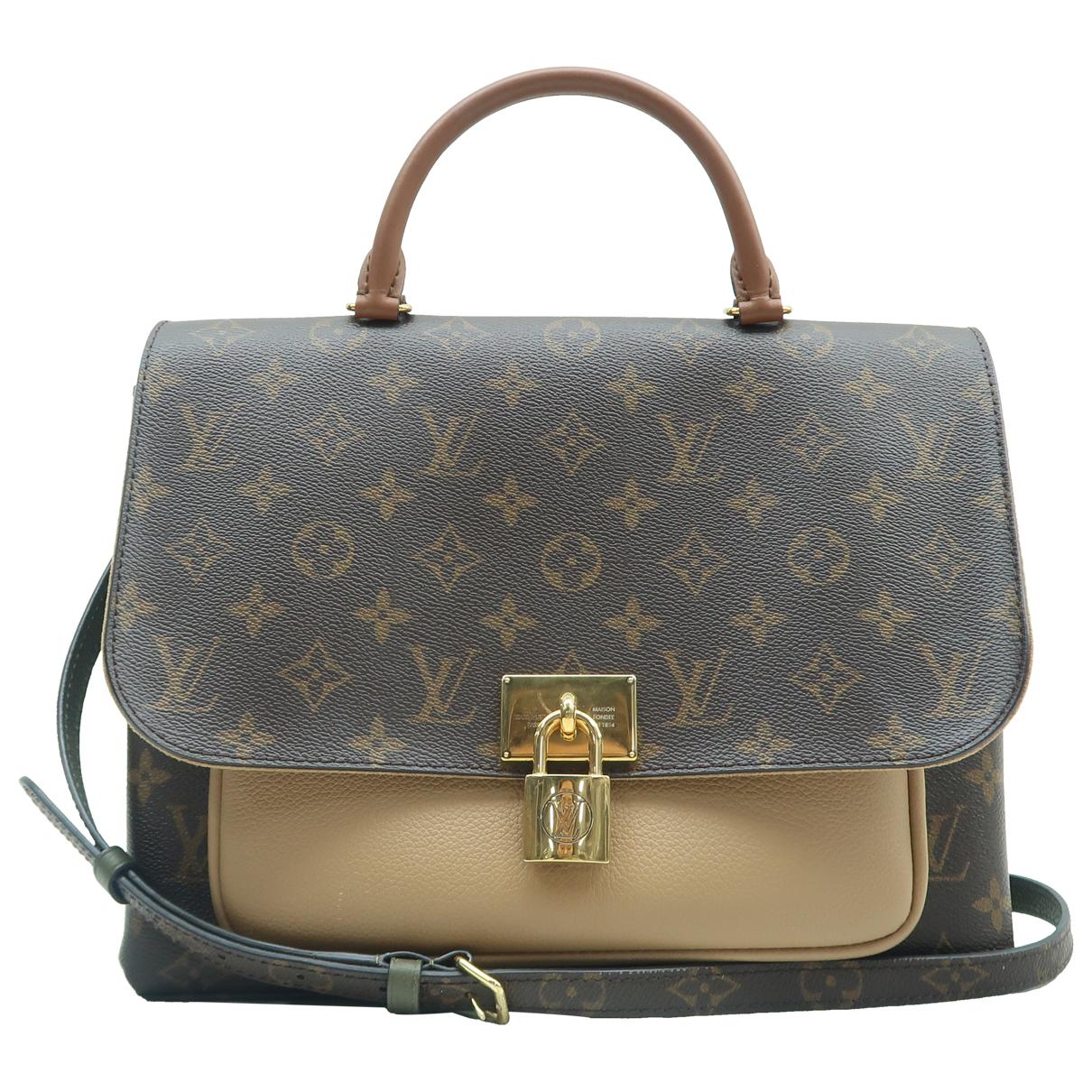 Marignan leather satchel Louis Vuitton Brown in Leather - 36921810