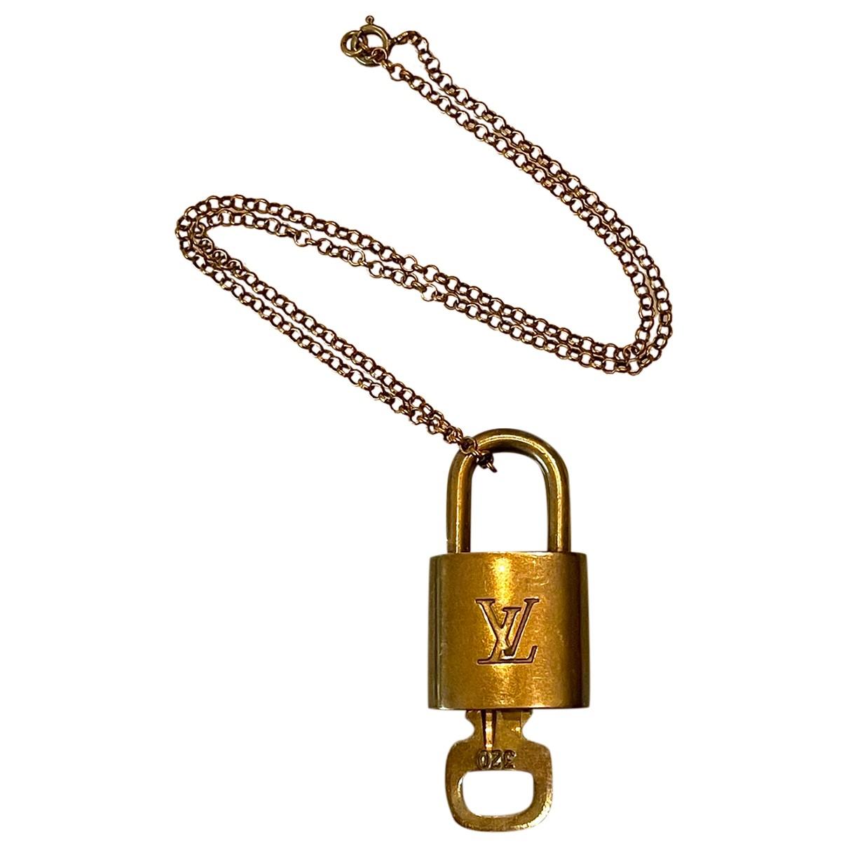 Necklace Louis Vuitton Gold in Metal - 28832115