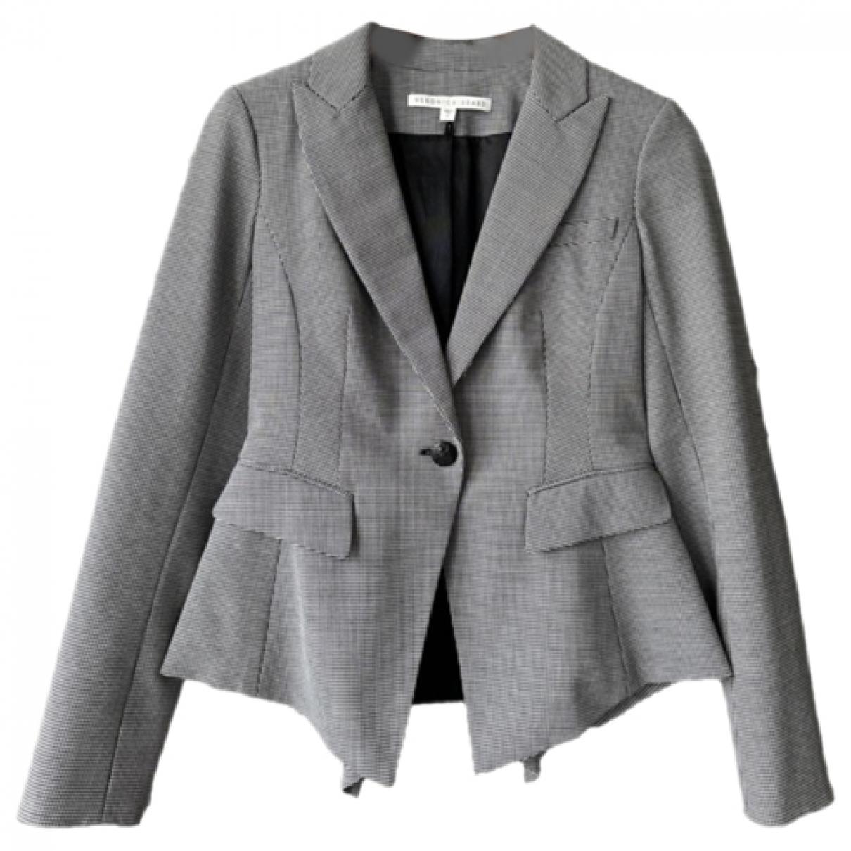Wool blazer Veronica Beard Grey size 0 US in Wool - 37121102