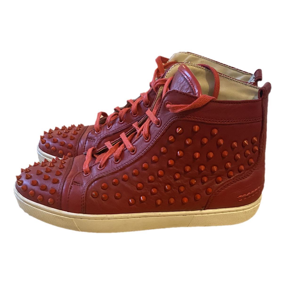 Red Runner Christian Louboutin Trainers for Men - Vestiaire Collective