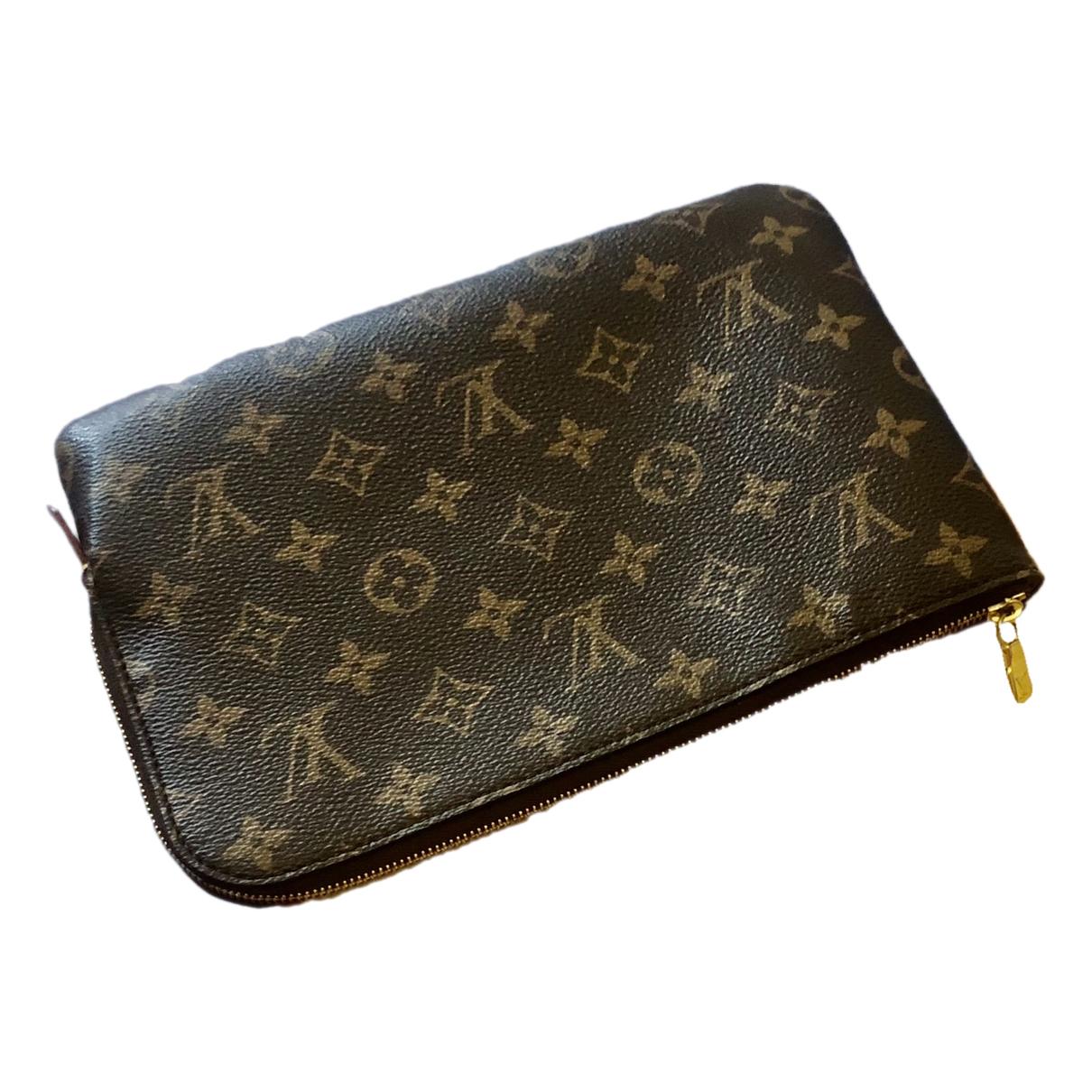 Trousse de toilette cloth small bag Louis Vuitton Brown in Cloth - 37710813