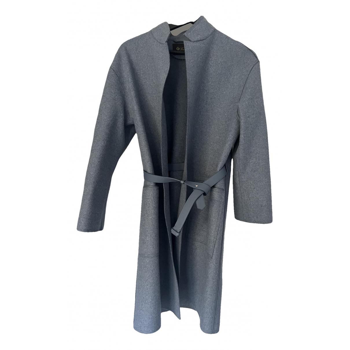 Wool coat Louis Vuitton Black size 38 FR in Wool - 25556687