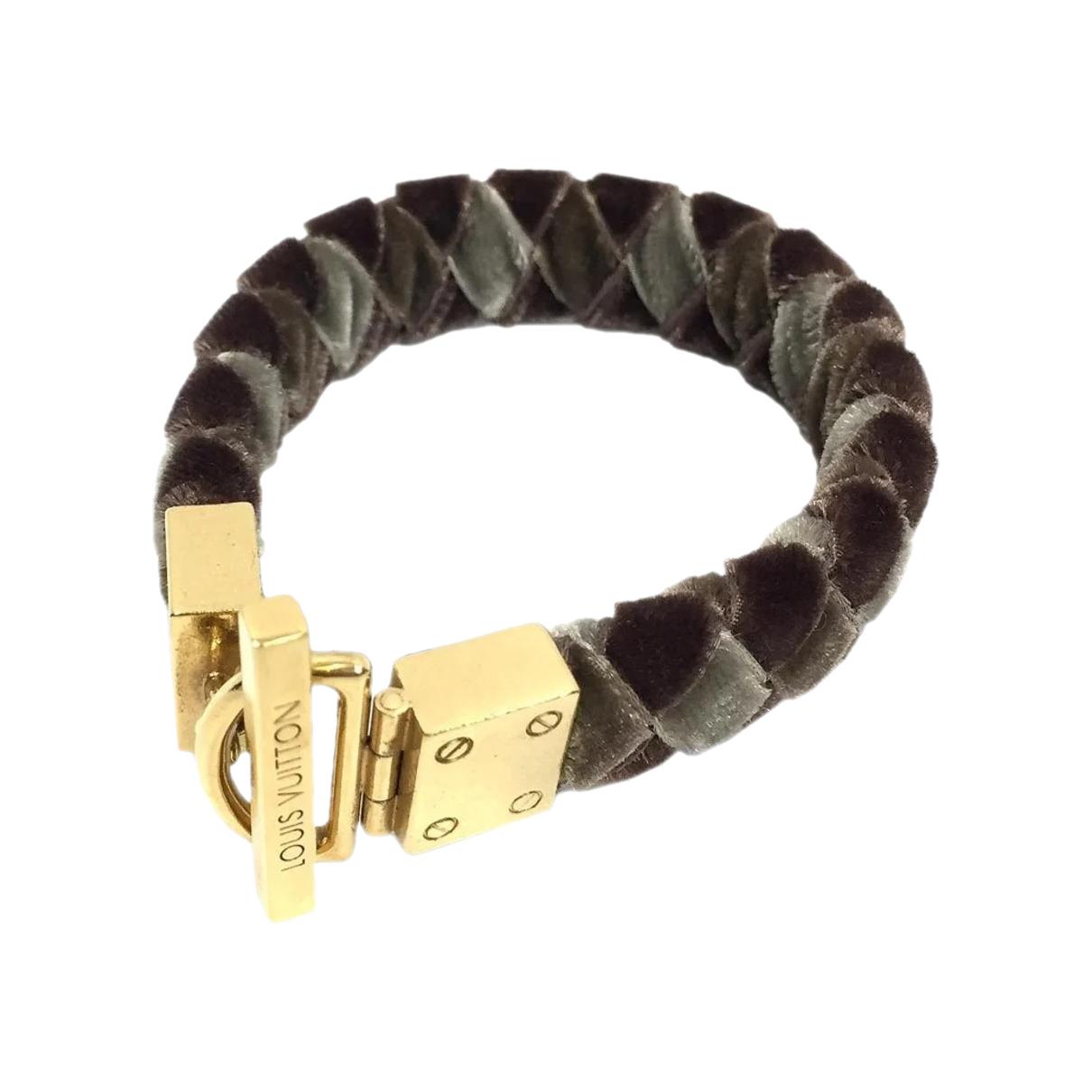 Louis Vuitton Keep It Twice Exotic Leather Bracelet with Padlock Charm -  The Attic Place