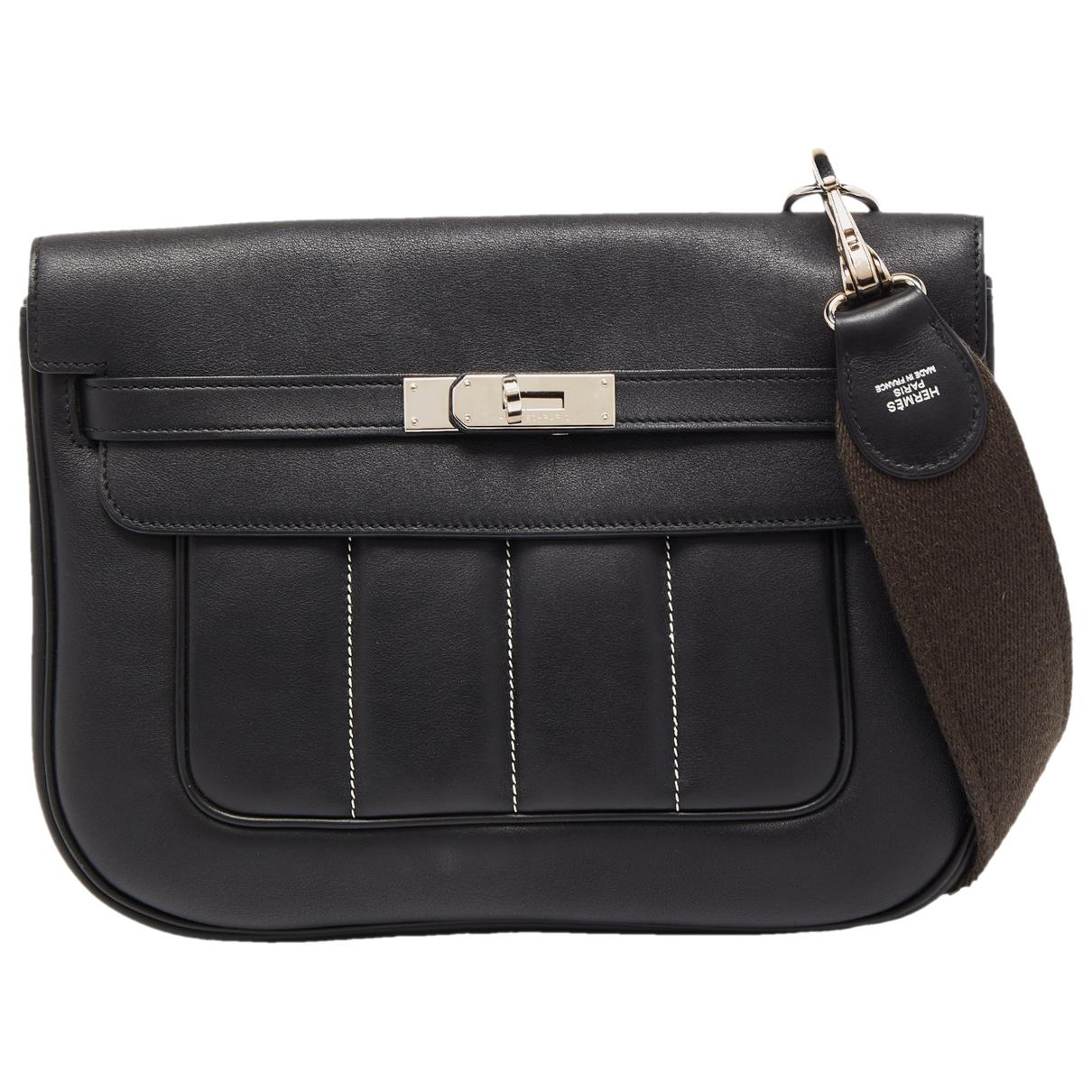 Kelly to go leather handbag Hermès Beige in Leather - 28320665