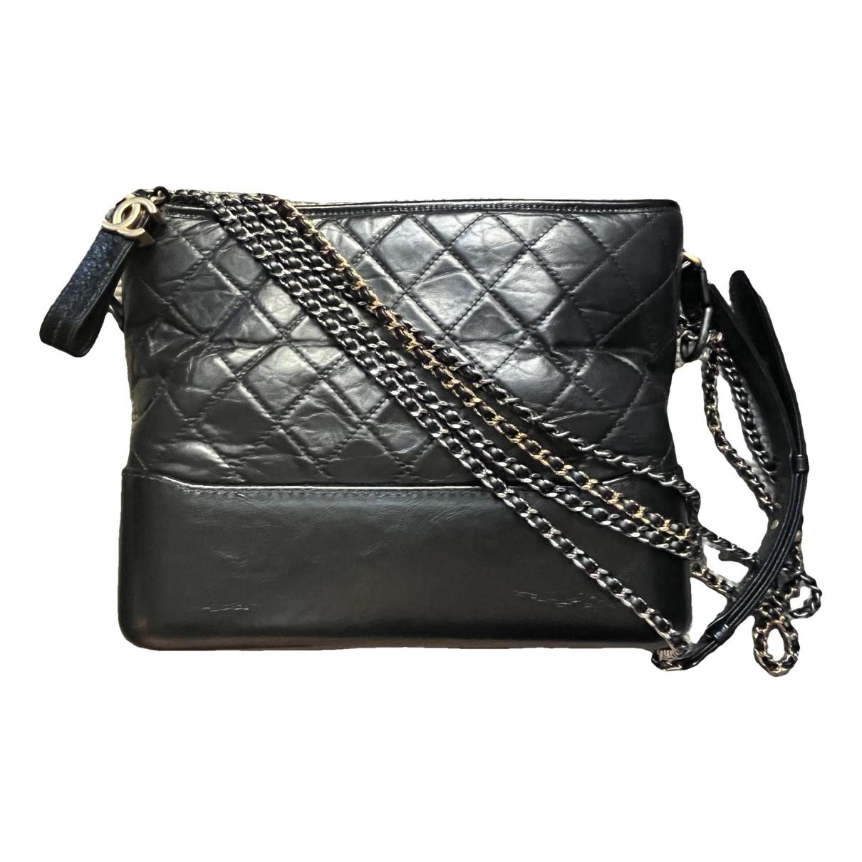Gabrielle leather crossbody bag Chanel Orange in Leather - 37134303