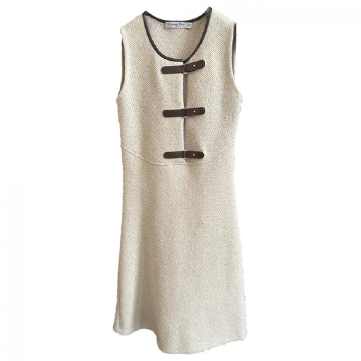 Mini dress Chanel White size 34 FR in Cotton - 34409767