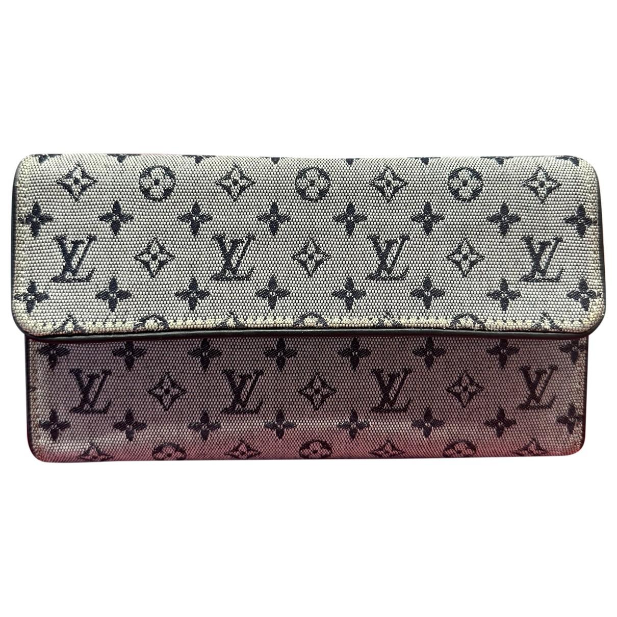 Leather wallet Louis Vuitton White in Leather - 25635774