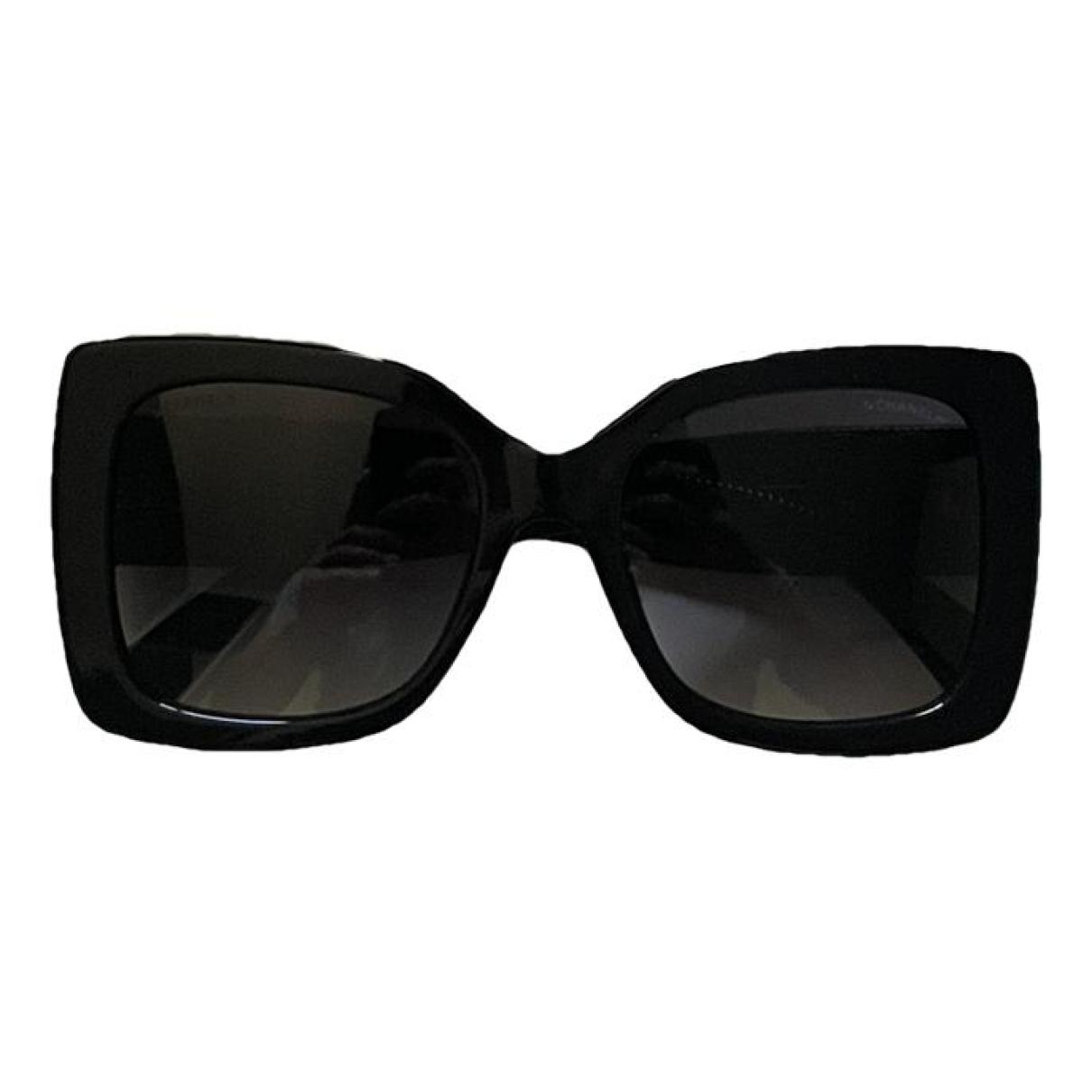 Sunglasses Chanel Black in Plastic - 36381753