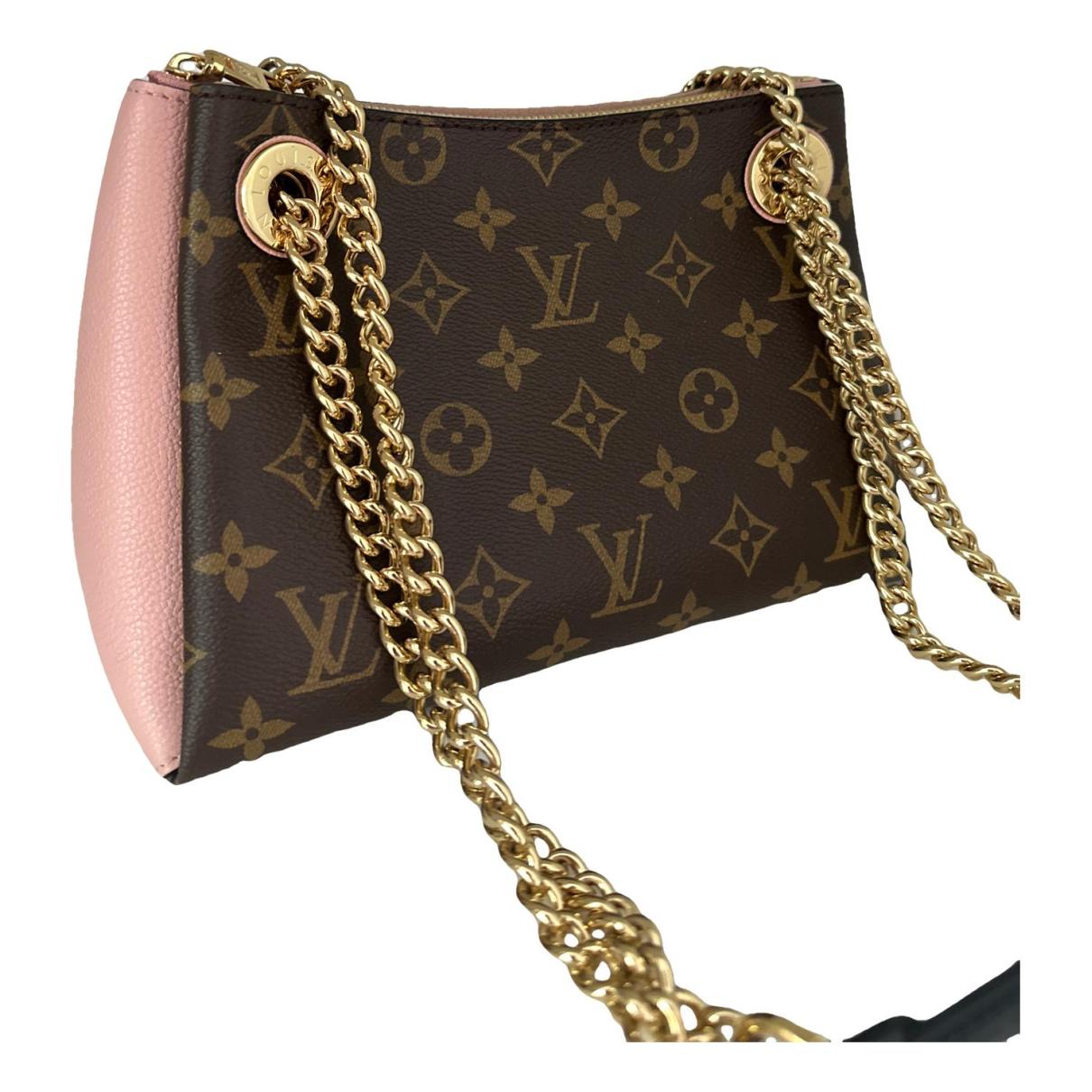 Surène bb leather handbag Louis Vuitton Pink in Leather - 37290830