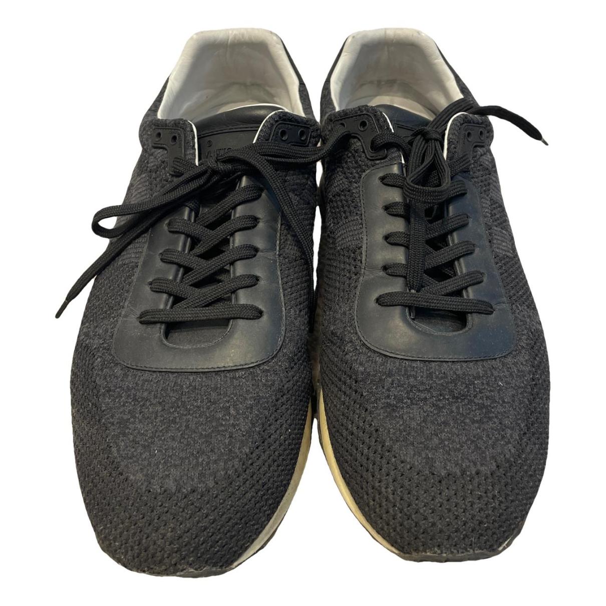 Pre-owned Louis Vuitton Lv Runner Active Leather Low Trainers In