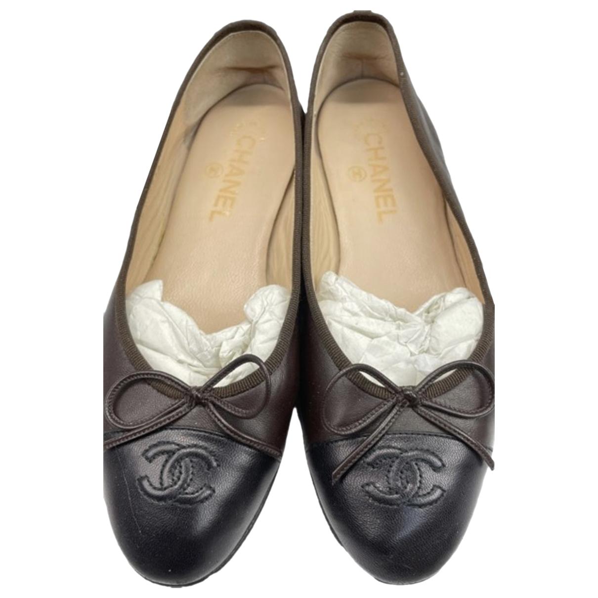 Chanel Brown Ballerina Flats For Sale at 1stDibs  brown chanel ballet flats,  chanel ballet flats brown, chanel brown ballet flats