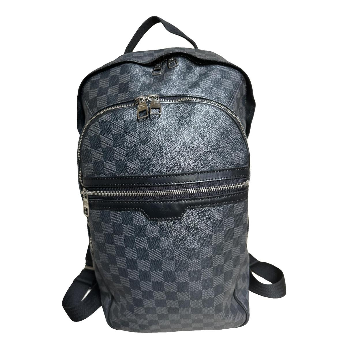 Apollo backpack leather weekend bag Louis Vuitton Black in Leather -  24536338