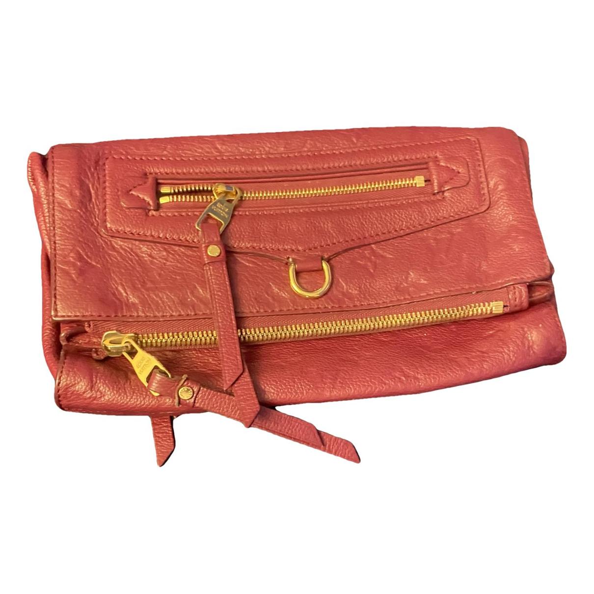 Pétillante leather clutch bag Louis Vuitton Burgundy in Leather - 37371491