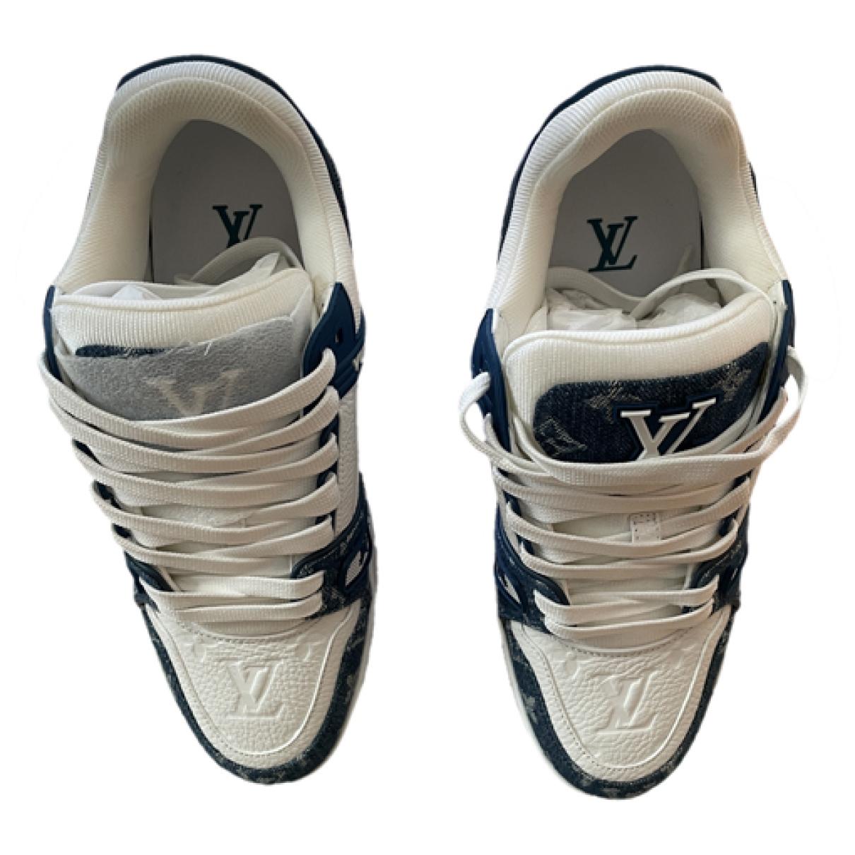 Louis Vuitton - Authenticated LV Trainer Trainer - Cloth Blue for Men, Never Worn, with Tag