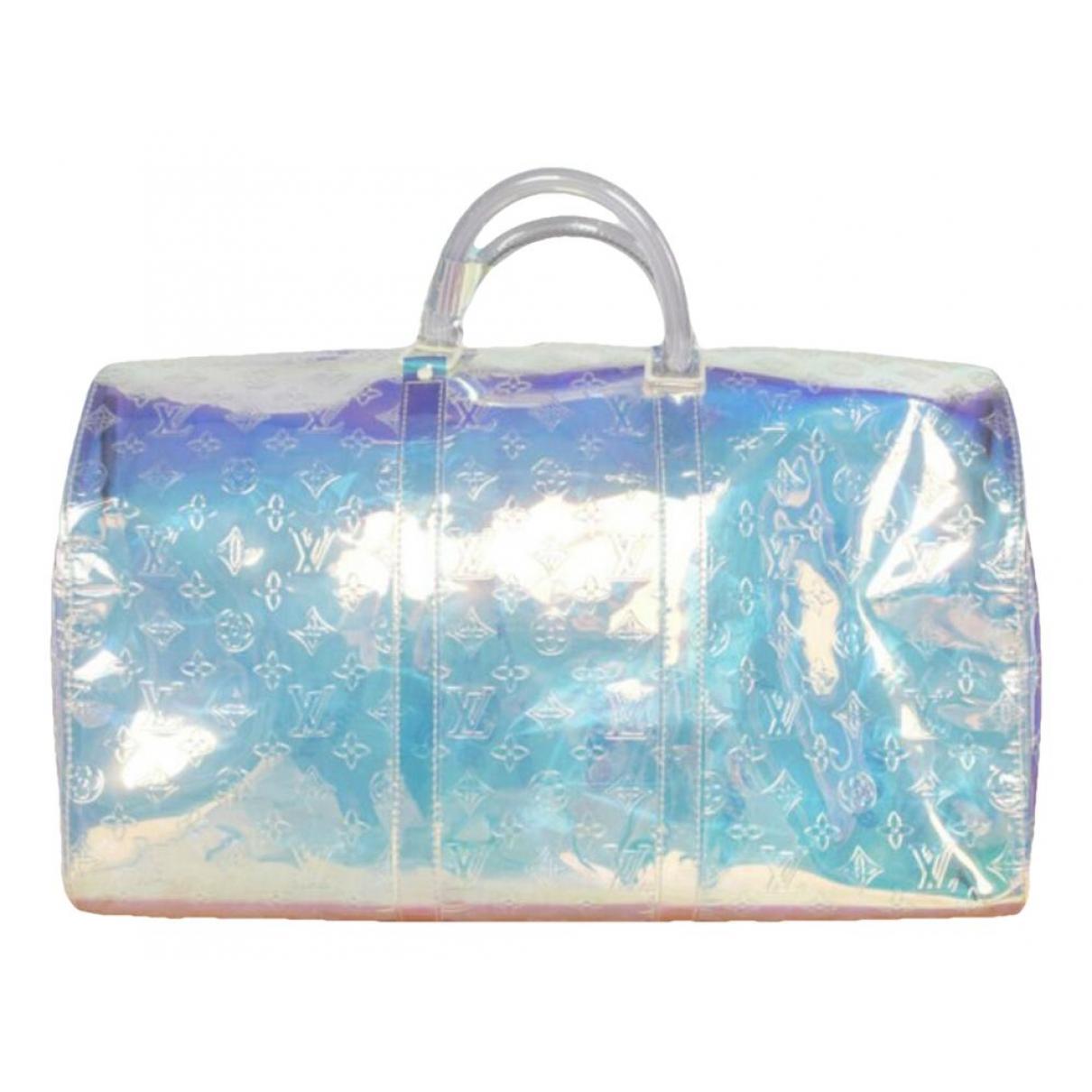 Keepall travel bag Louis Vuitton Multicolour in Plastic - 28216712