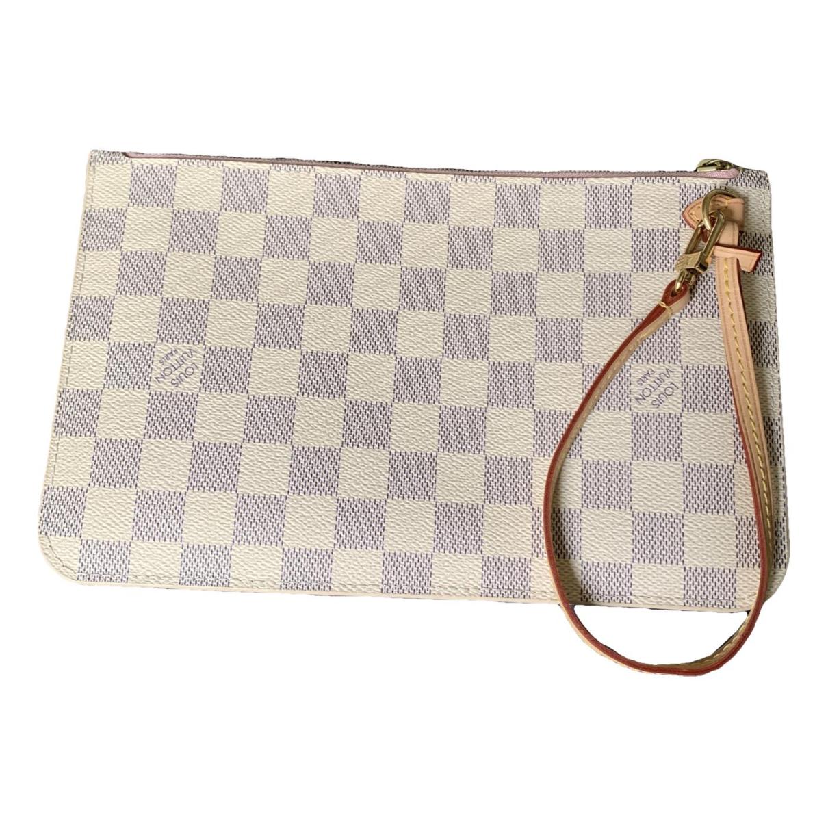 Neverfull leather clutch bag