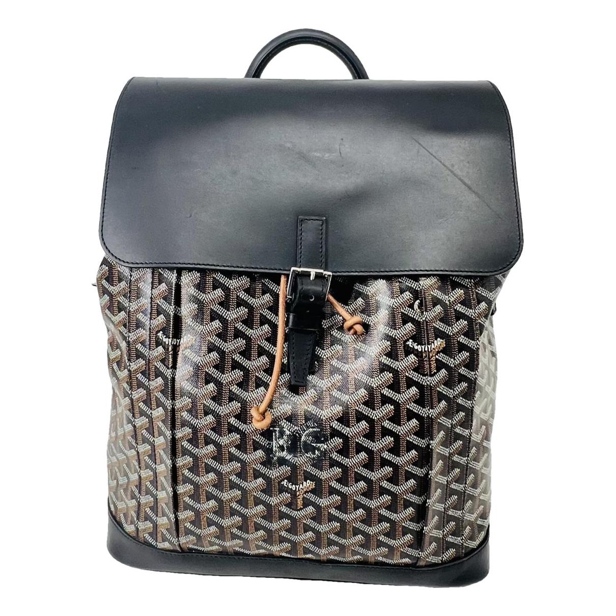 L'alpin leather backpack Goyard Black in Leather - 32252548