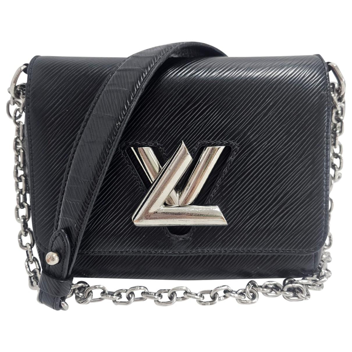 Twist leather crossbody bag Louis Vuitton Black in Leather - 36601552