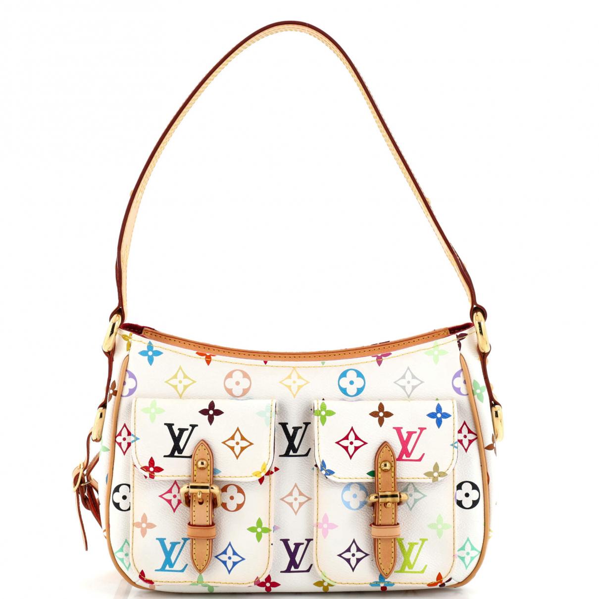 Louis Vuitton - Authenticated Rita Handbag - Cotton Multicolour for Women, Good Condition