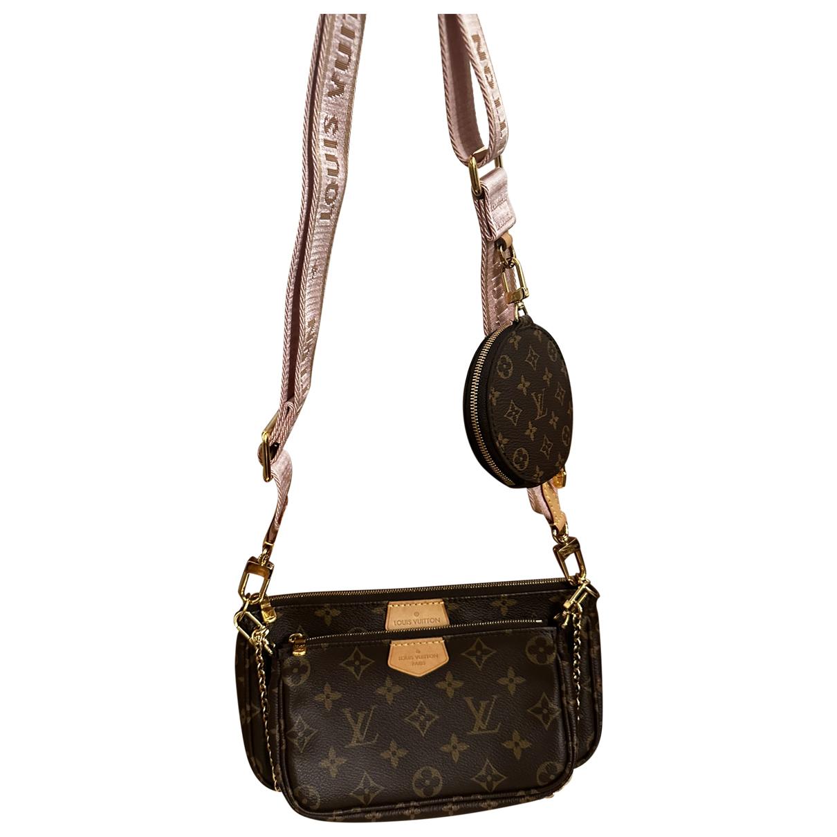 Passy cloth handbag Louis Vuitton Beige in Cloth - 28484390