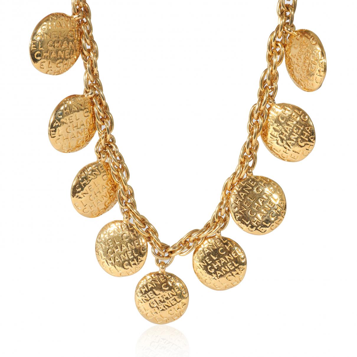 Necklace Chanel Gold in Gold plated - 31090439