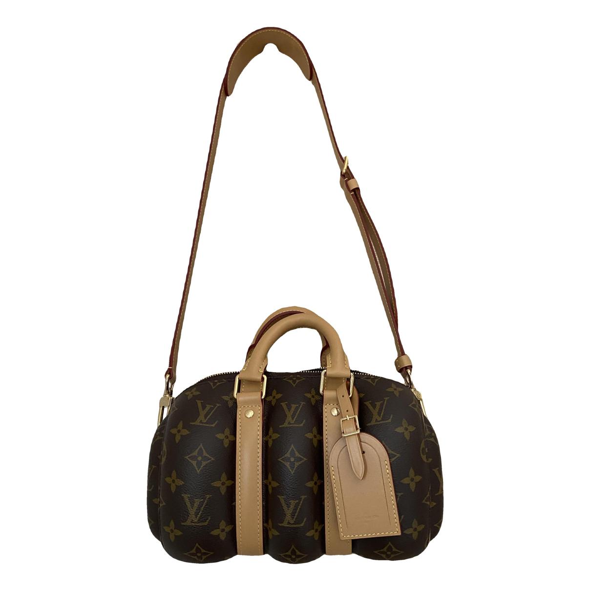 Multi pochette accessoires cloth crossbody bag Louis Vuitton Brown in Cloth  - 25277291