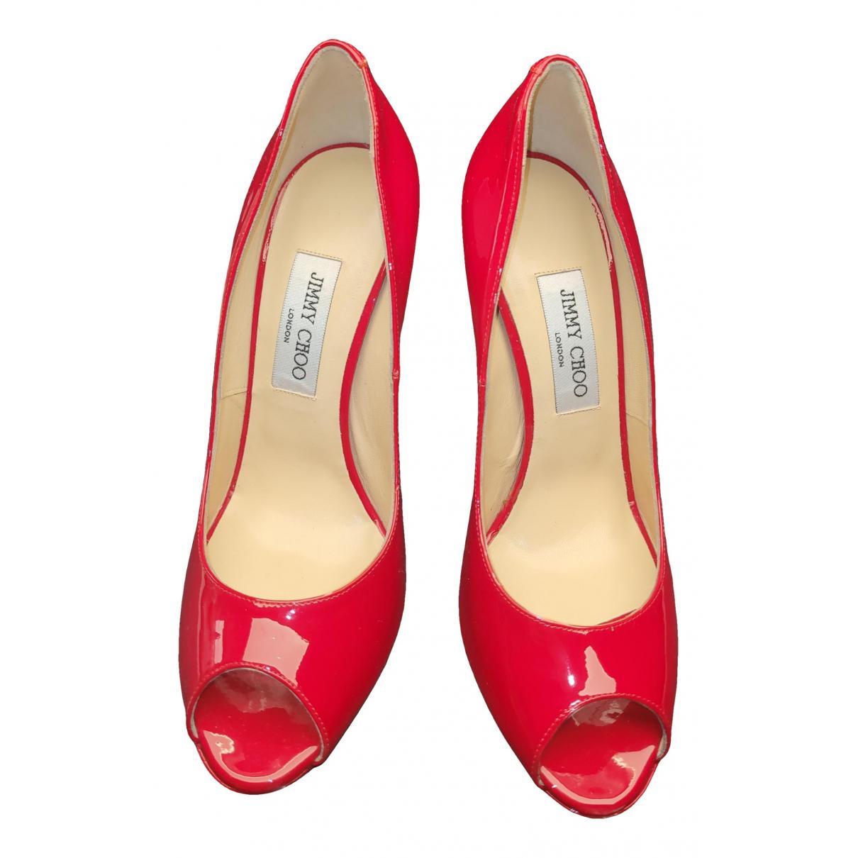 red JIMMY CHOO Women Shoes - Vestiaire Collective