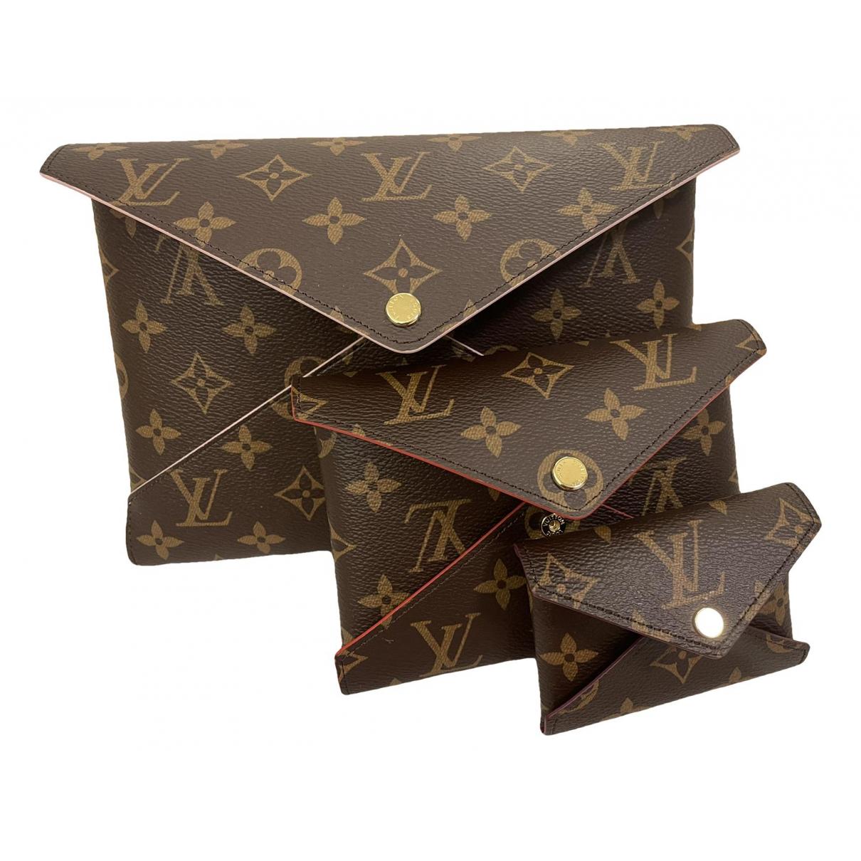 Félicie cloth clutch bag Louis Vuitton Multicolour in Cloth - 31702301