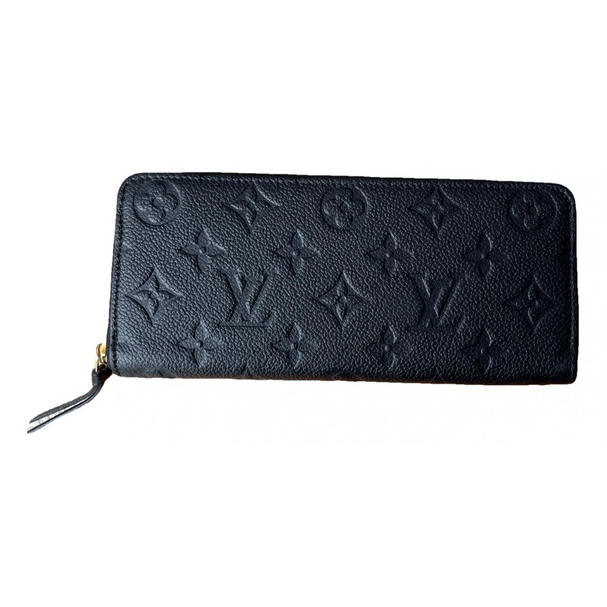 Zippy leather wallet Louis Vuitton Black in Leather - 35518605