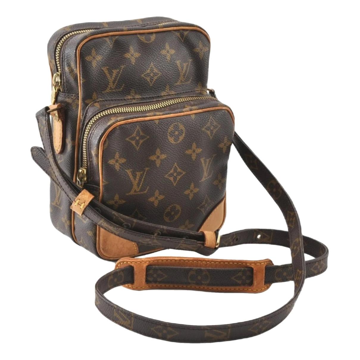 cloth crossbody bag Louis Vuitton Brown in Cloth - 37943856