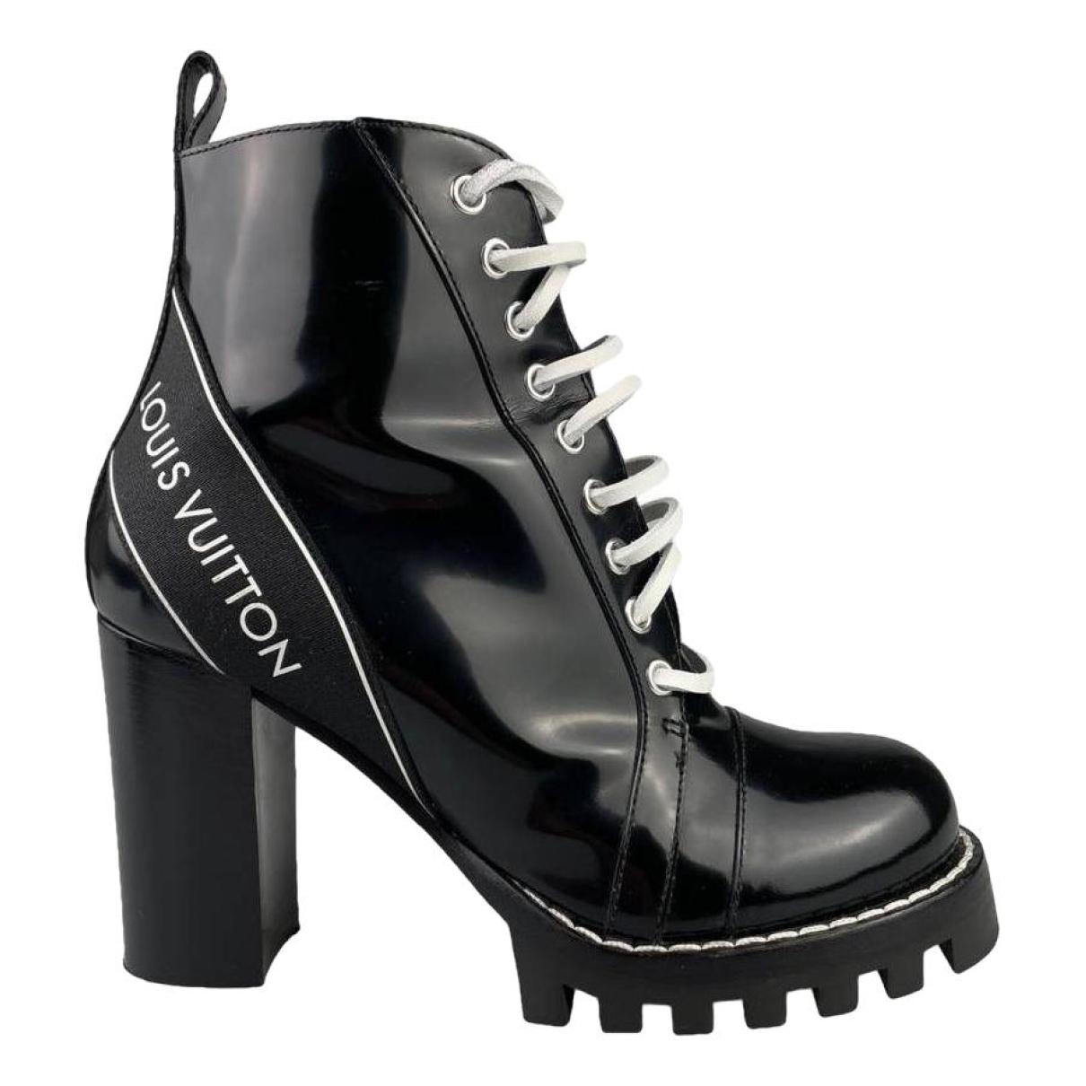 Louis Vuitton Star Trail Ankle Boots in Black — UFO No More