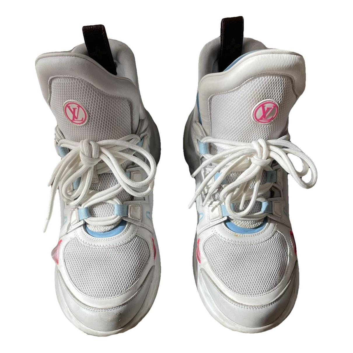 Louis Vuitton - Run 55 Sneakers Trainers - Gold - Women - Size: 40.0 - Luxury