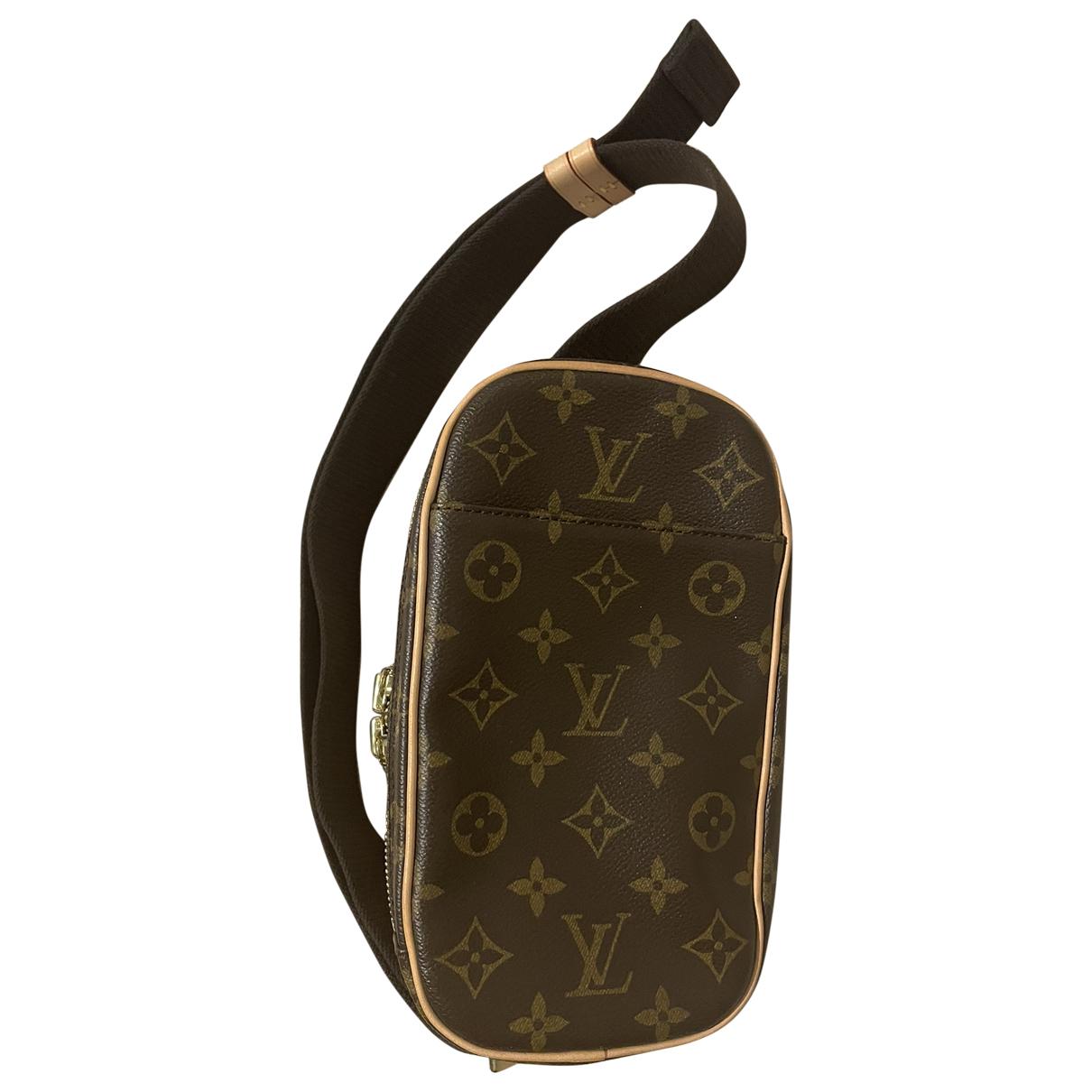Multi pochette accessoires cloth crossbody bag Louis Vuitton Brown in Cloth  - 34941376