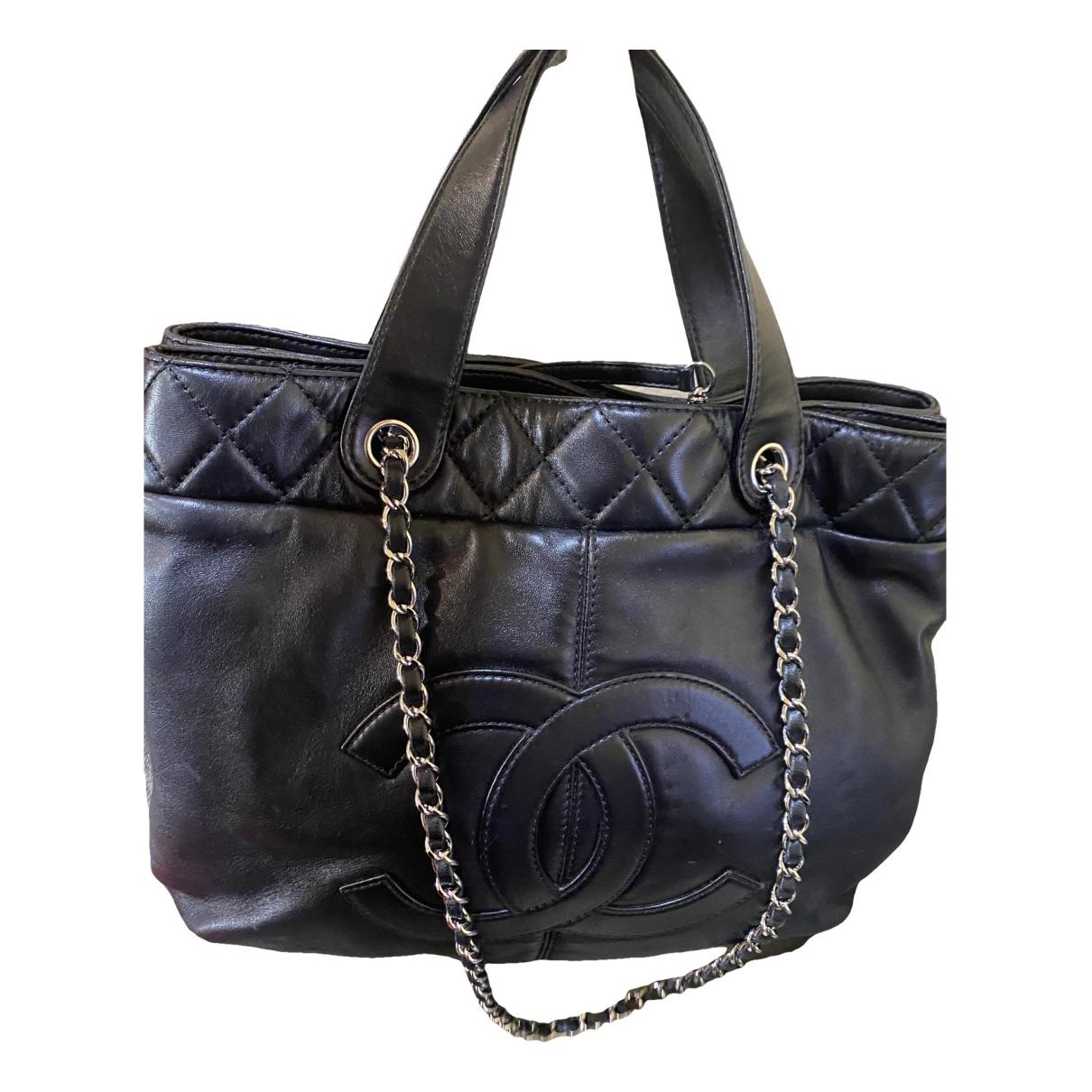 Timeless/classique leather tote Chanel Black in Leather - 27699646
