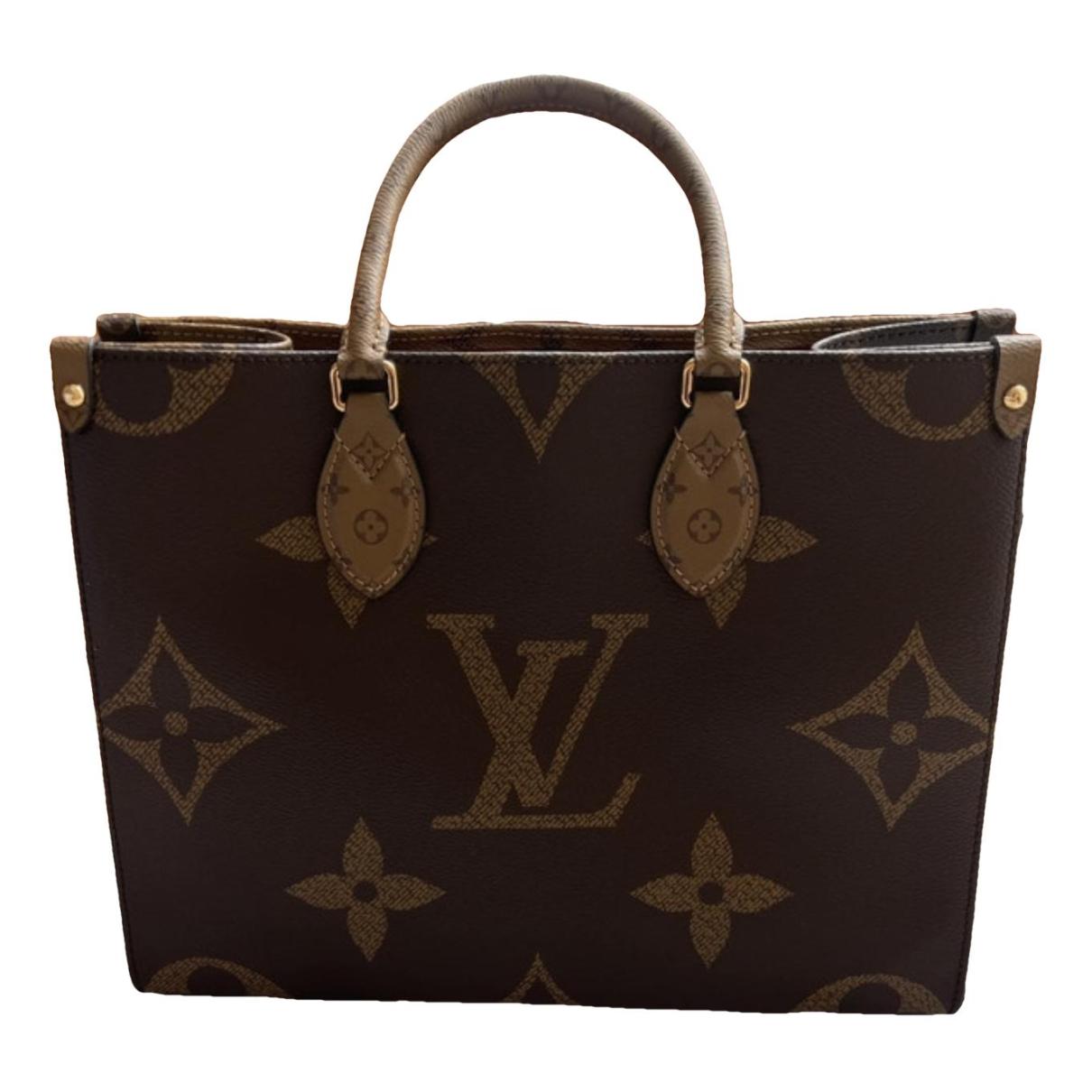 Tournelle leather tote Louis Vuitton Brown in Leather - 22837975