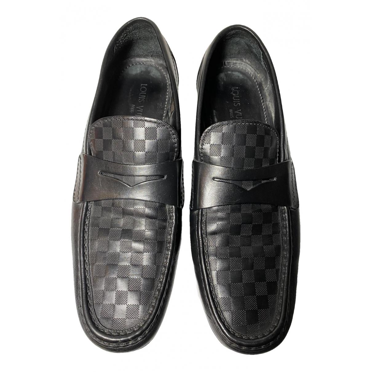 Hockenheim Moccasin Damier Graphite Canvas - Men - Shoes