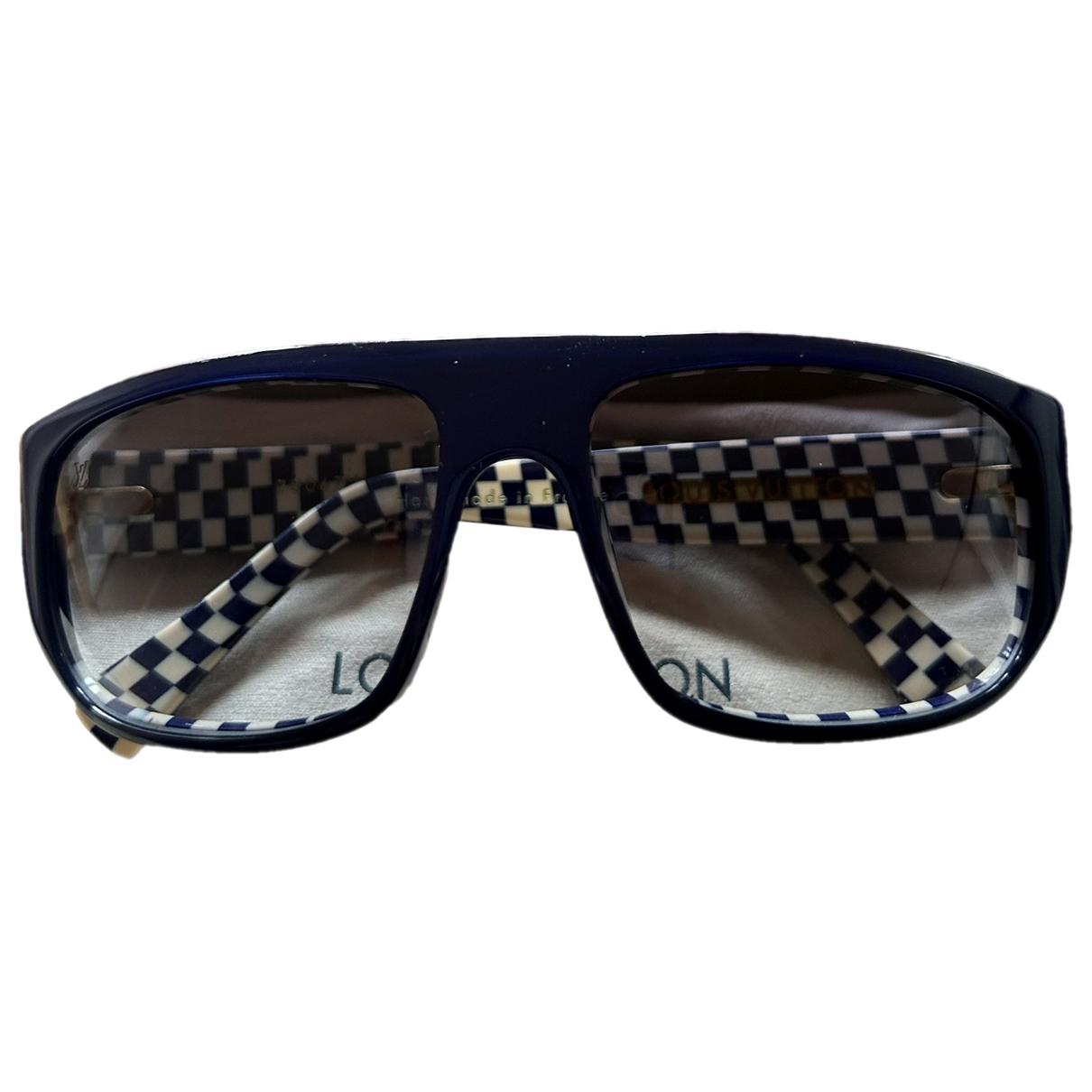 Louis Vuitton Evidence Millionaire Sunglasses Black Gold hardware Steel  Plastic ref.382238 - Joli Closet
