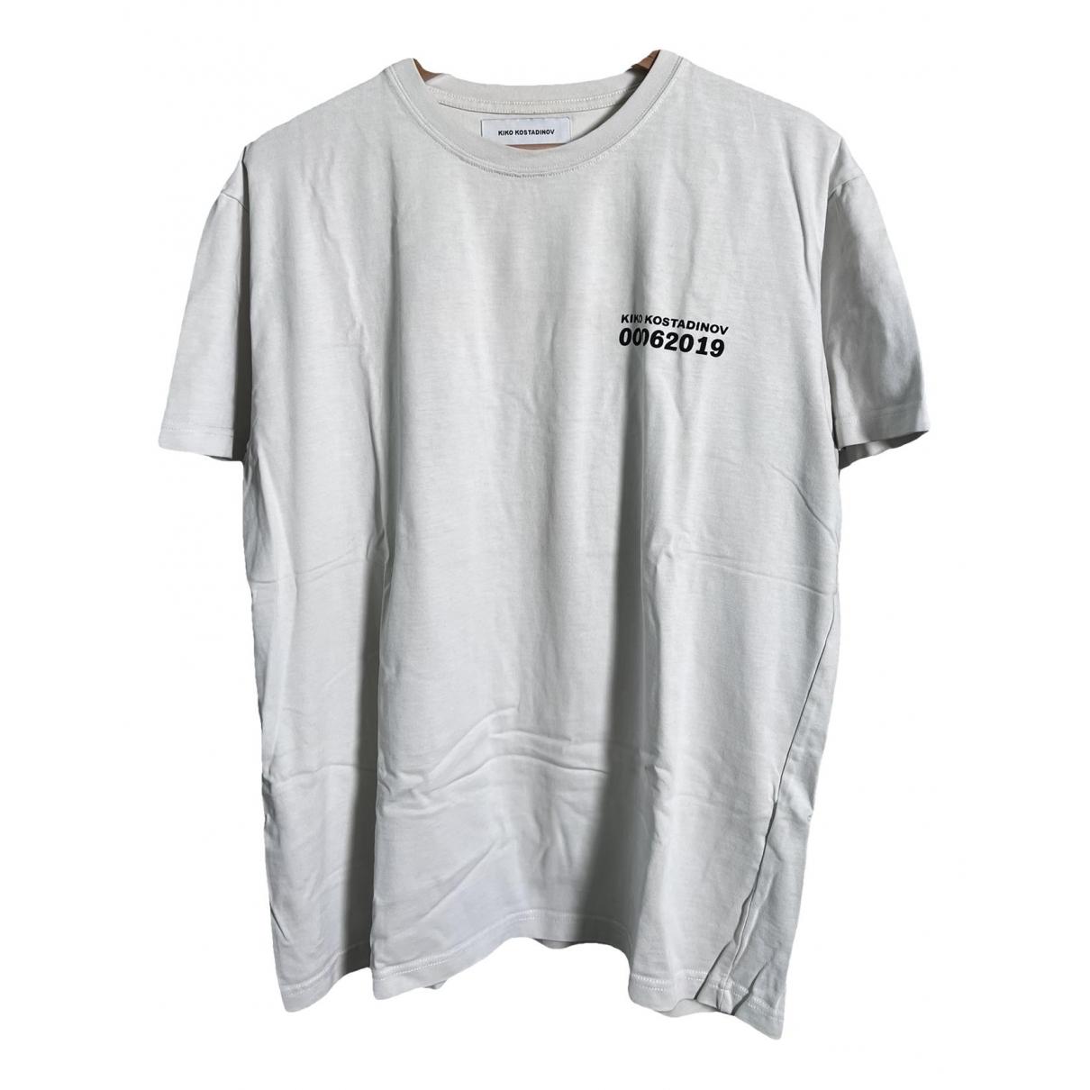 T shirt Wooyoungmi White size L International in Cotton