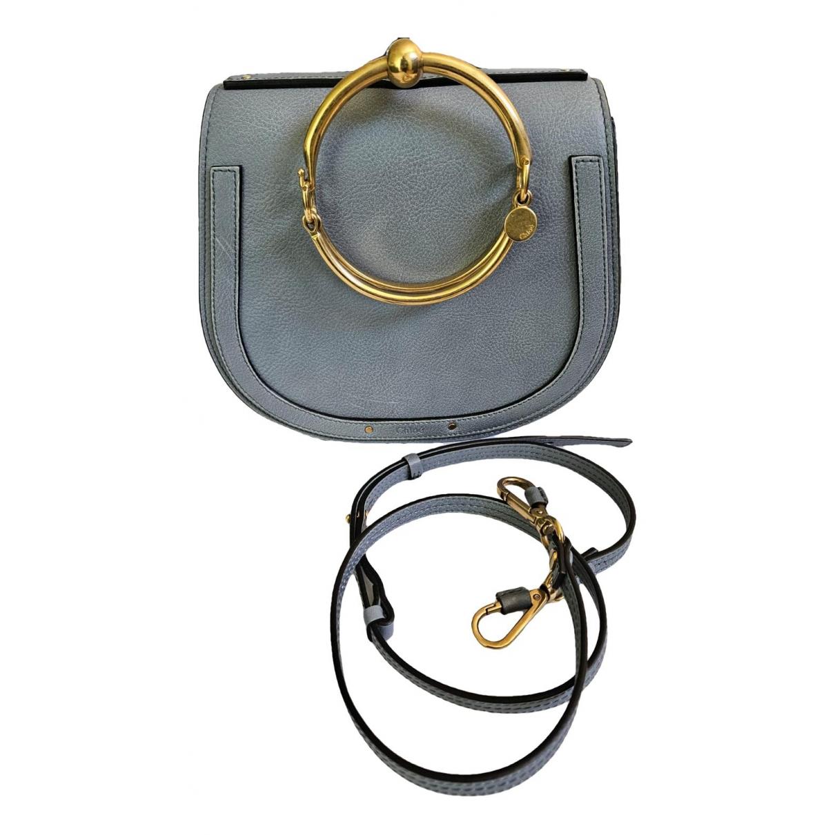 Bracelet nile leather handbag Chloé Black in Leather - 27741634